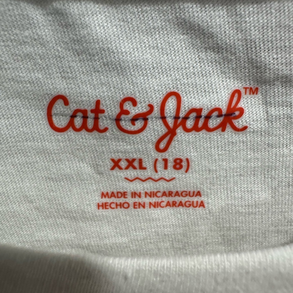 NWT girls sz xxl (18) Cat & Jack Cream Fairy Long Sleeve Shirt - Picture 2 of 3